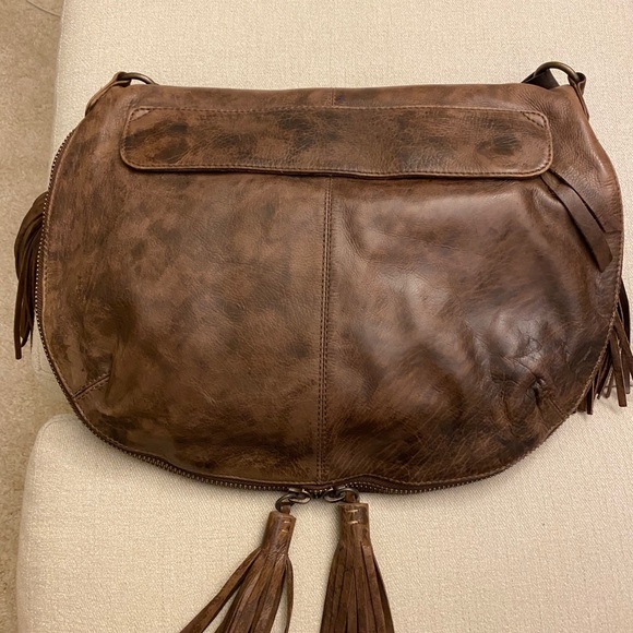 ALL SAINTS brown leather bag - Picture 14 of 14